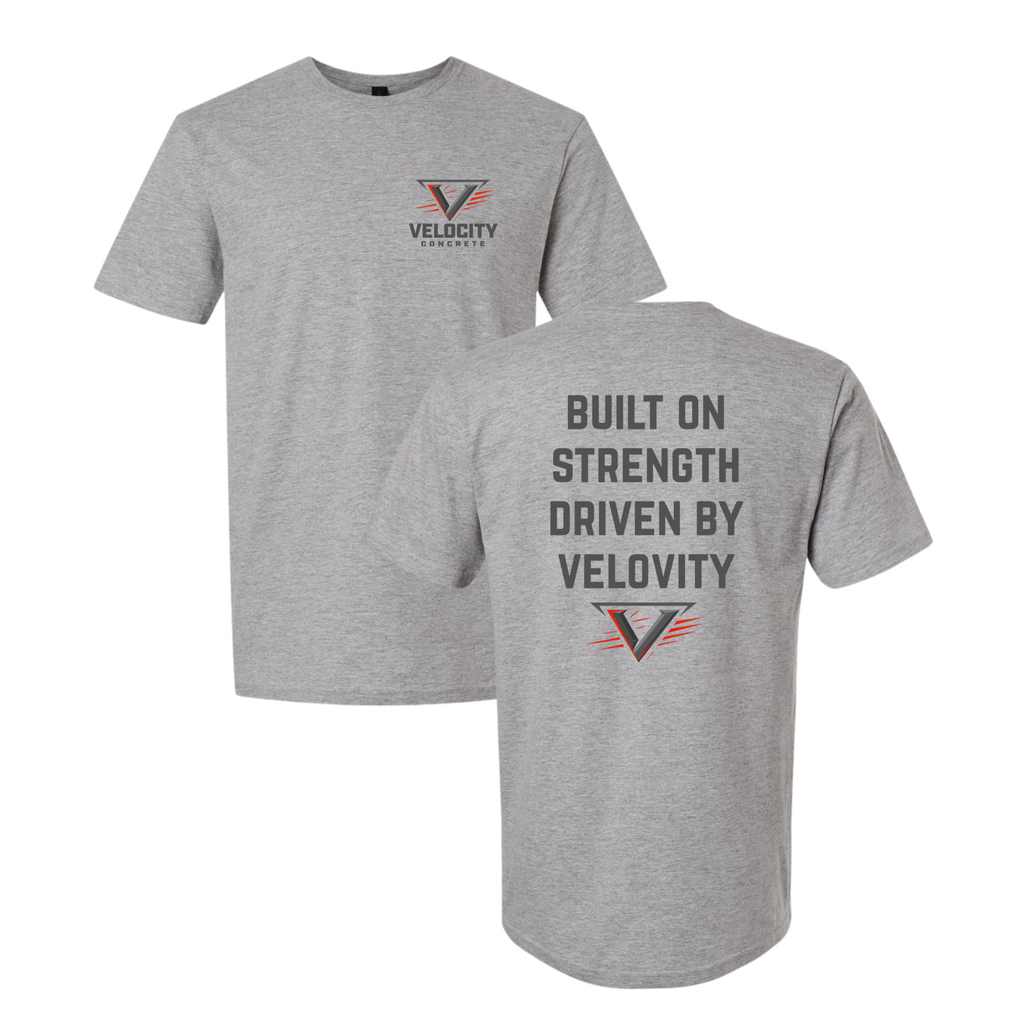 Velocity Concrete Standard Tshirts