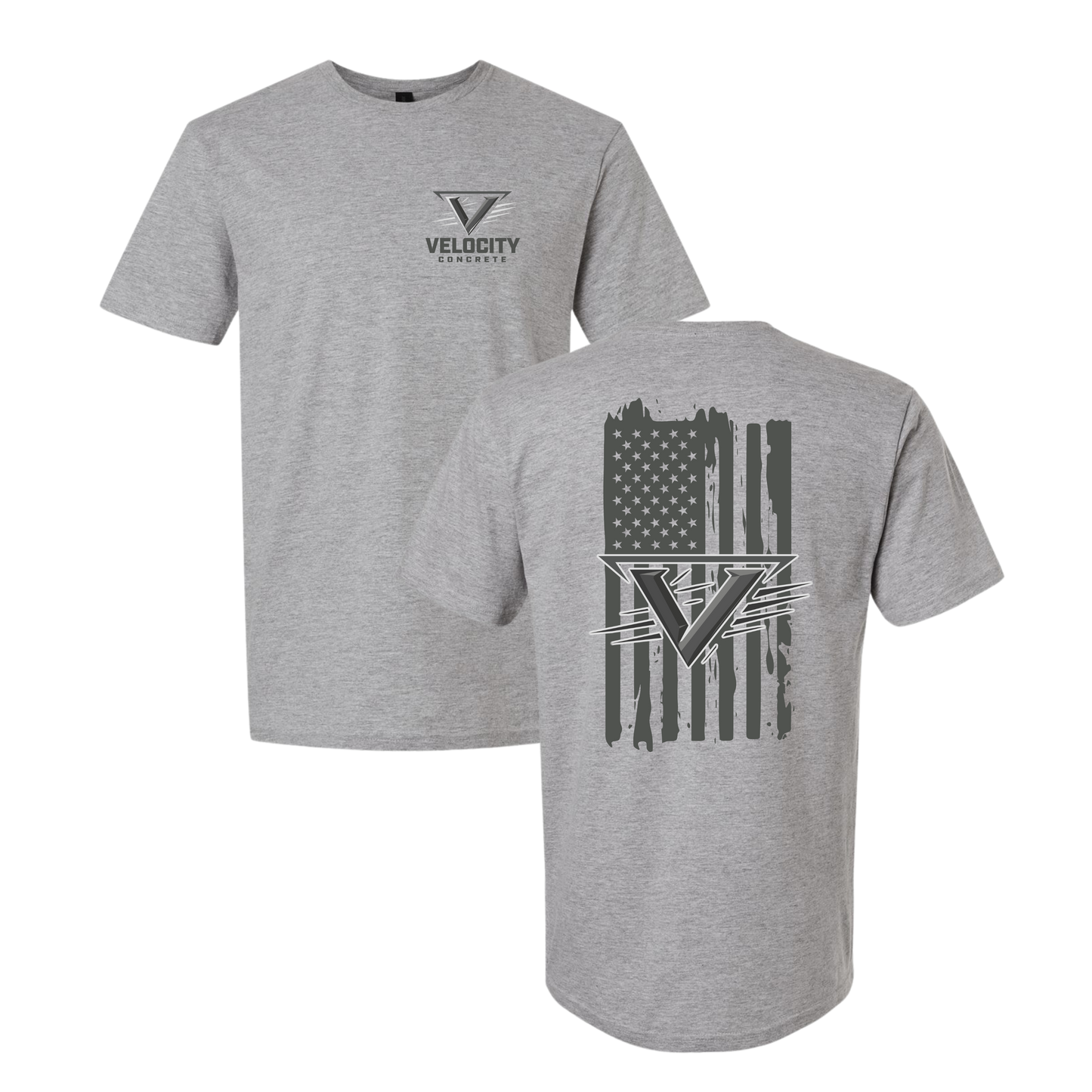Velocity Concrete Standard Tshirts