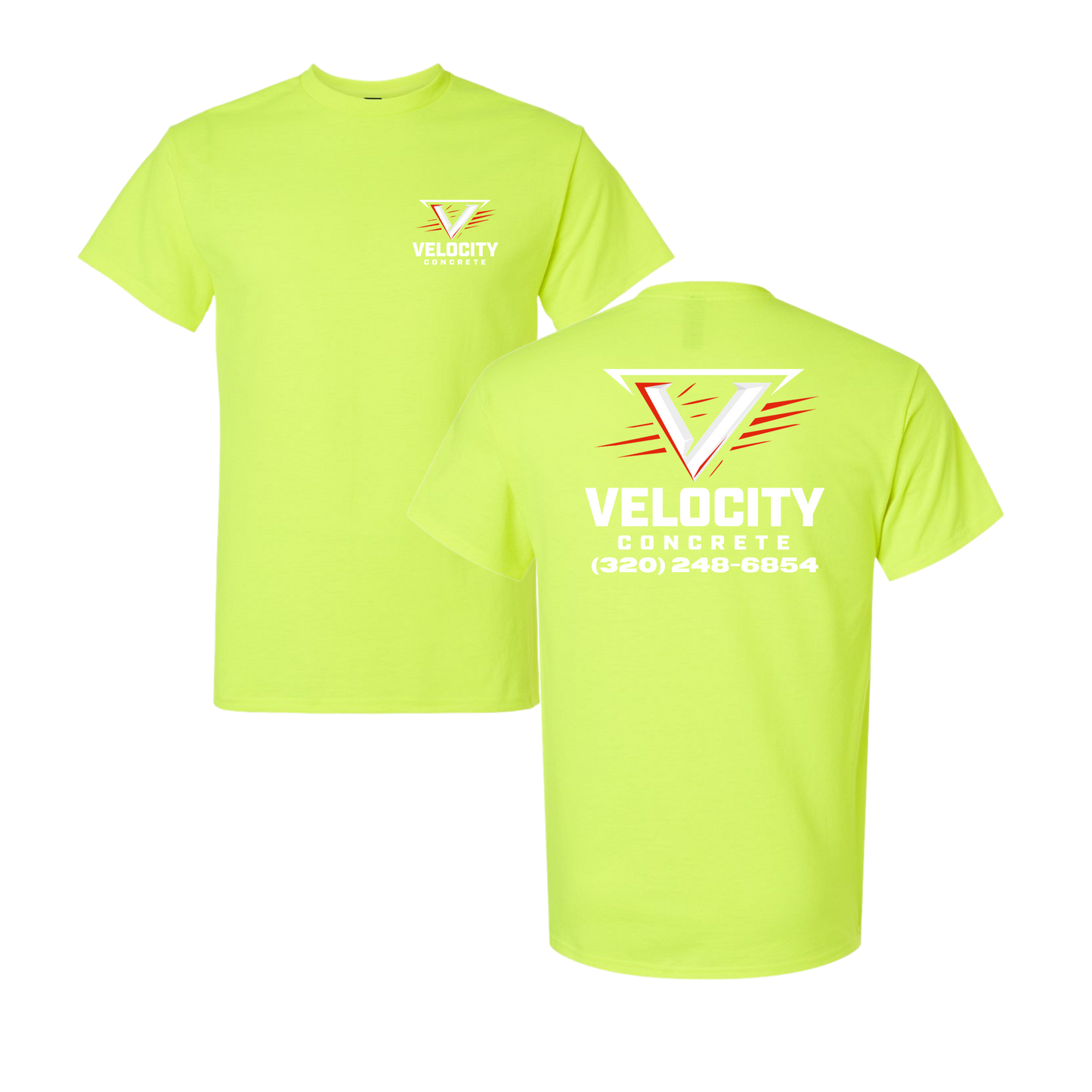 Velocity Concrete Standard Tshirts