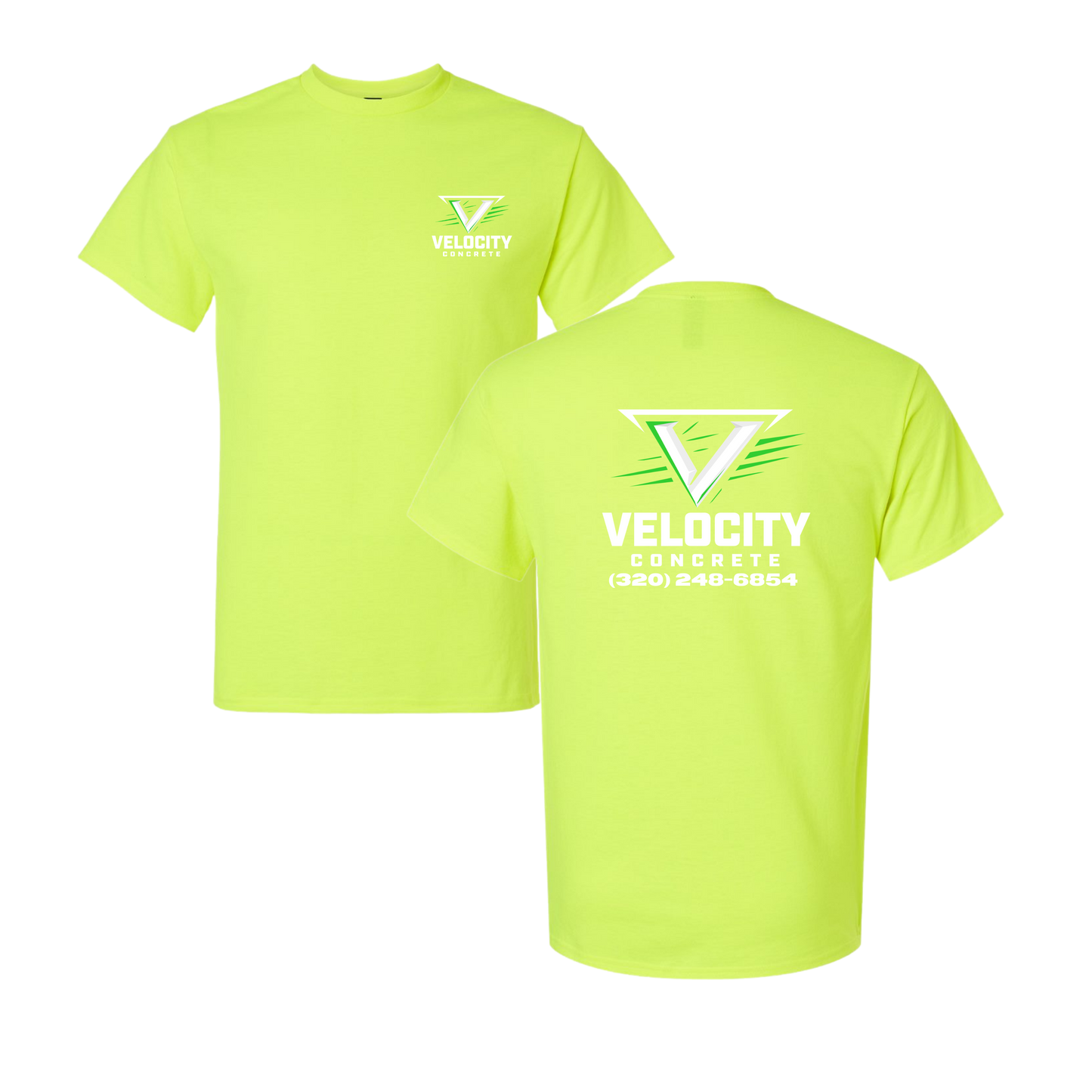 Velocity Concrete Standard Tshirts