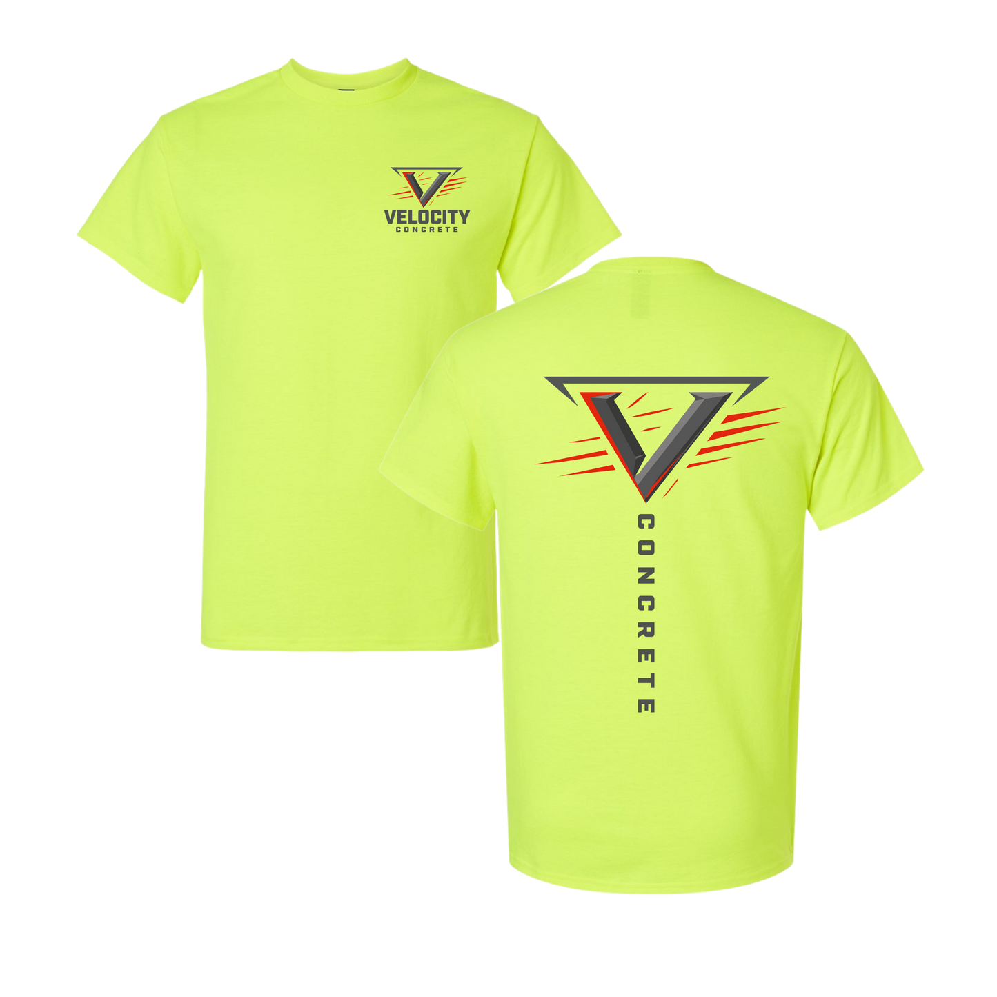 Velocity Concrete Standard Tshirts