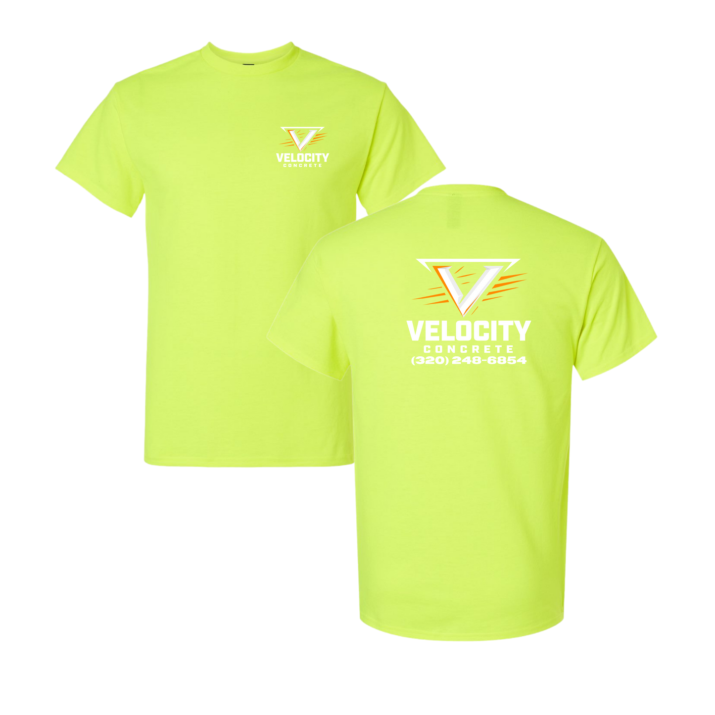 Velocity Concrete Standard Tshirts