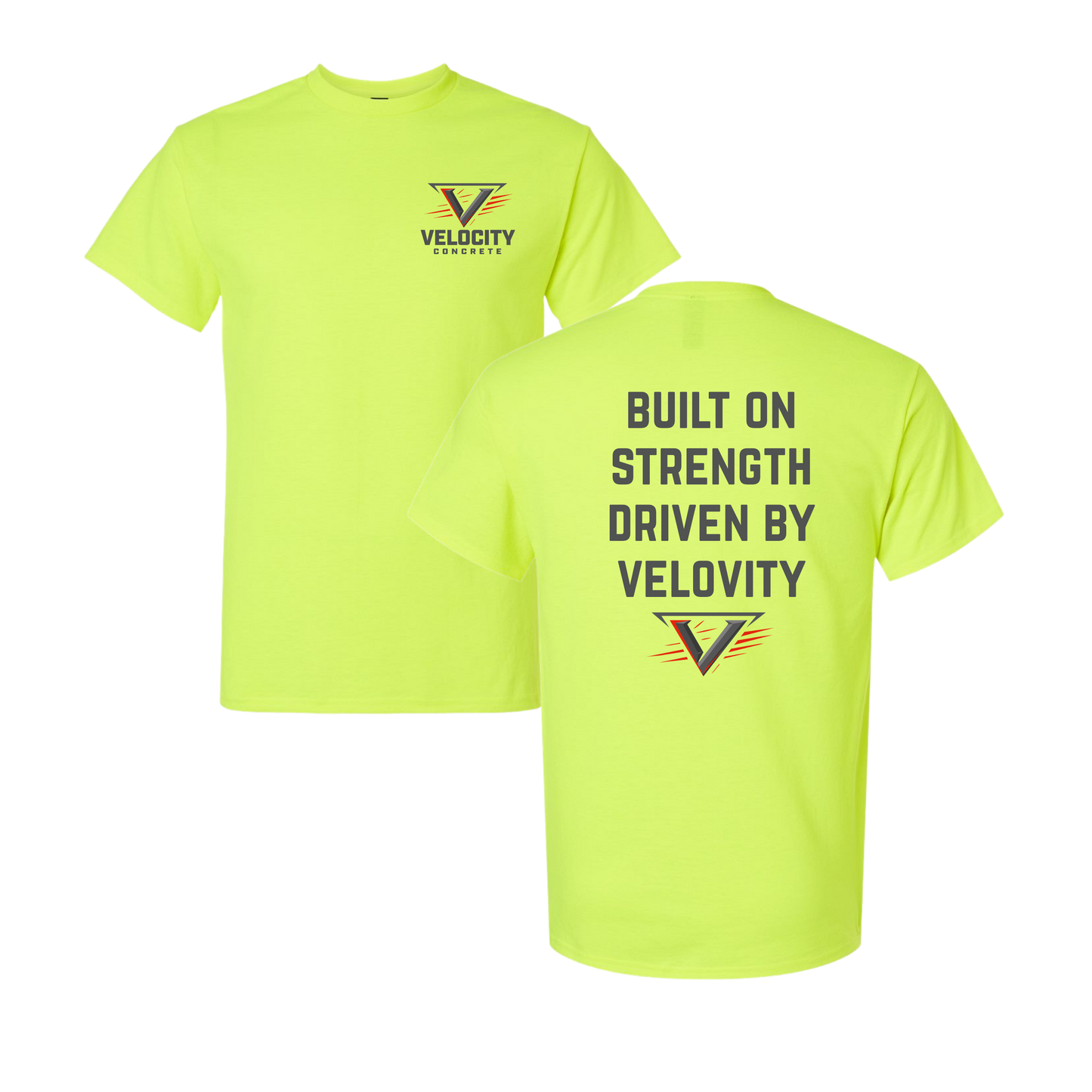 Velocity Concrete Standard Tshirts