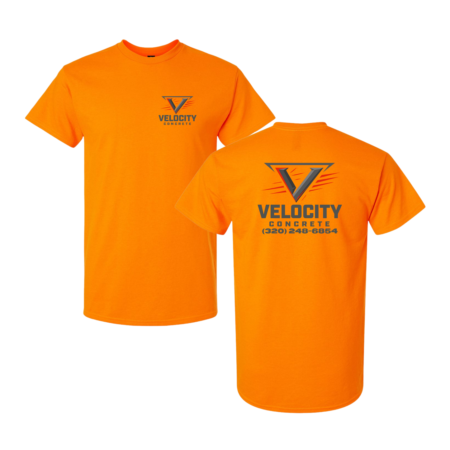 Velocity Concrete Standard Tshirts