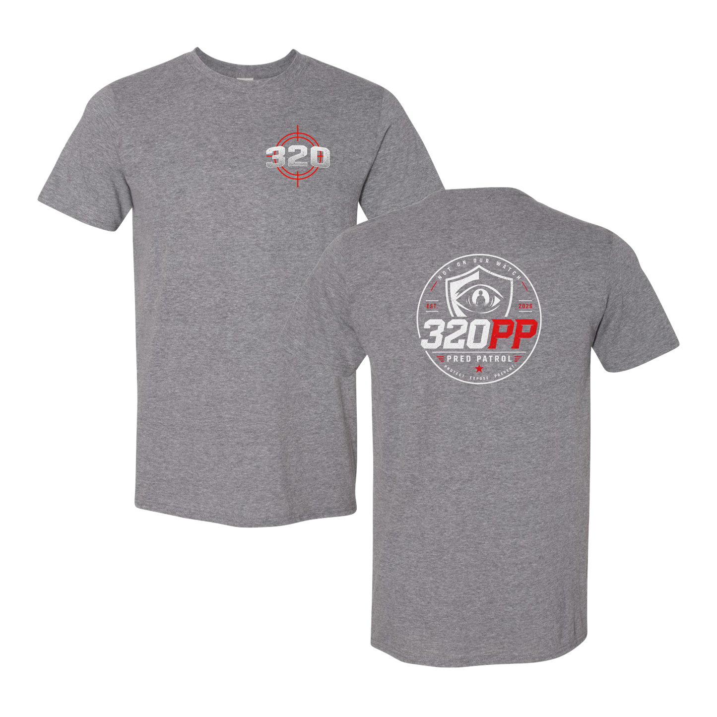 320 Pred Watching Eye Graphic Tshirt