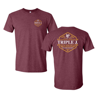 Triple J Leather Creation Main Graphic Tshirt