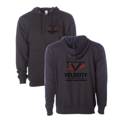 Velocity Concrete Midweight Hoodies