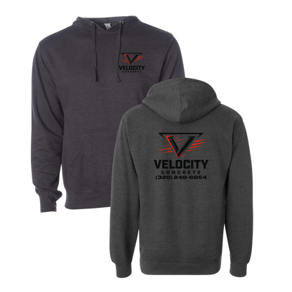Velocity Concrete Midweight Hoodies