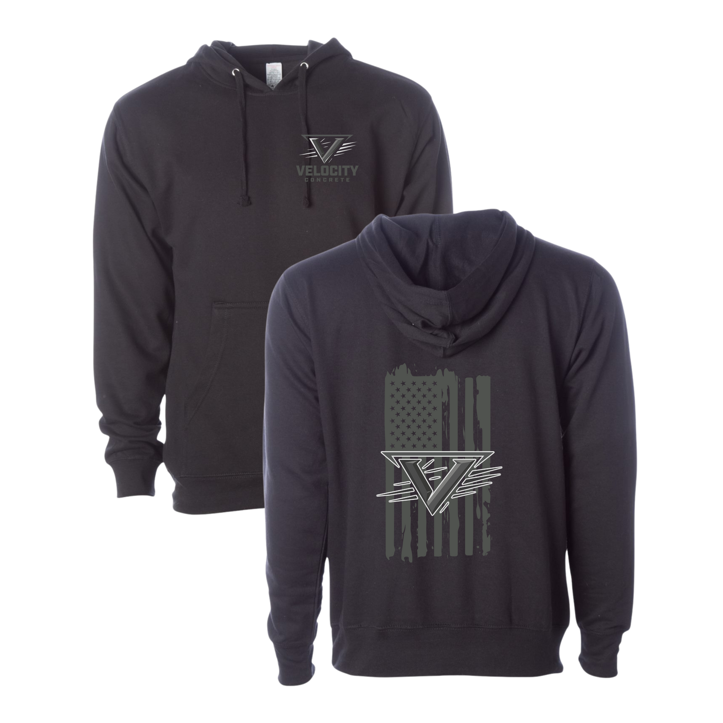 Velocity Concrete Midweight Hoodies