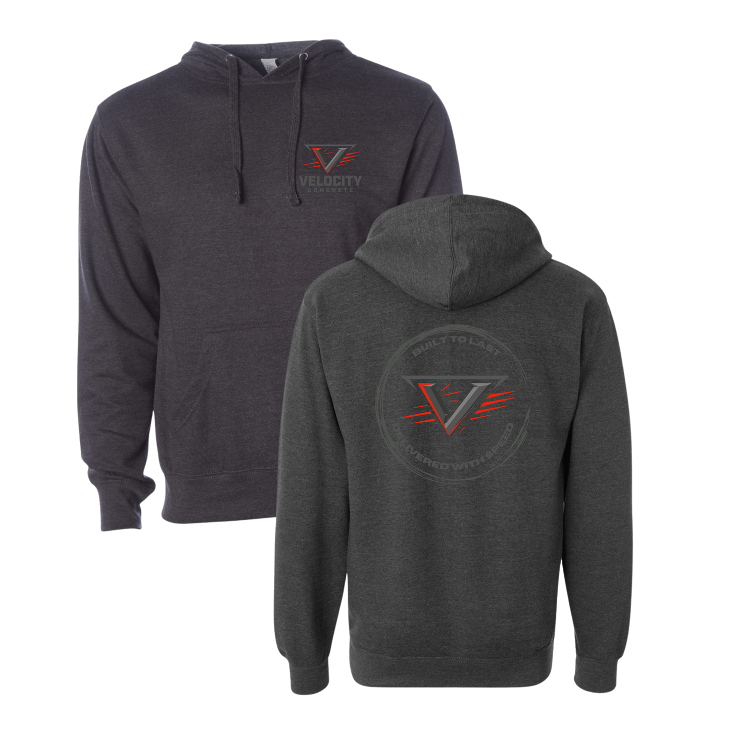 Velocity Concrete Midweight Hoodies