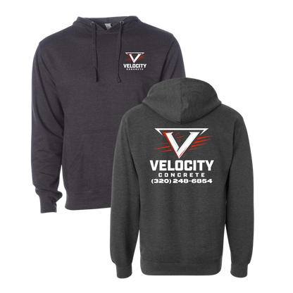 Velocity Concrete Midweight Hoodies
