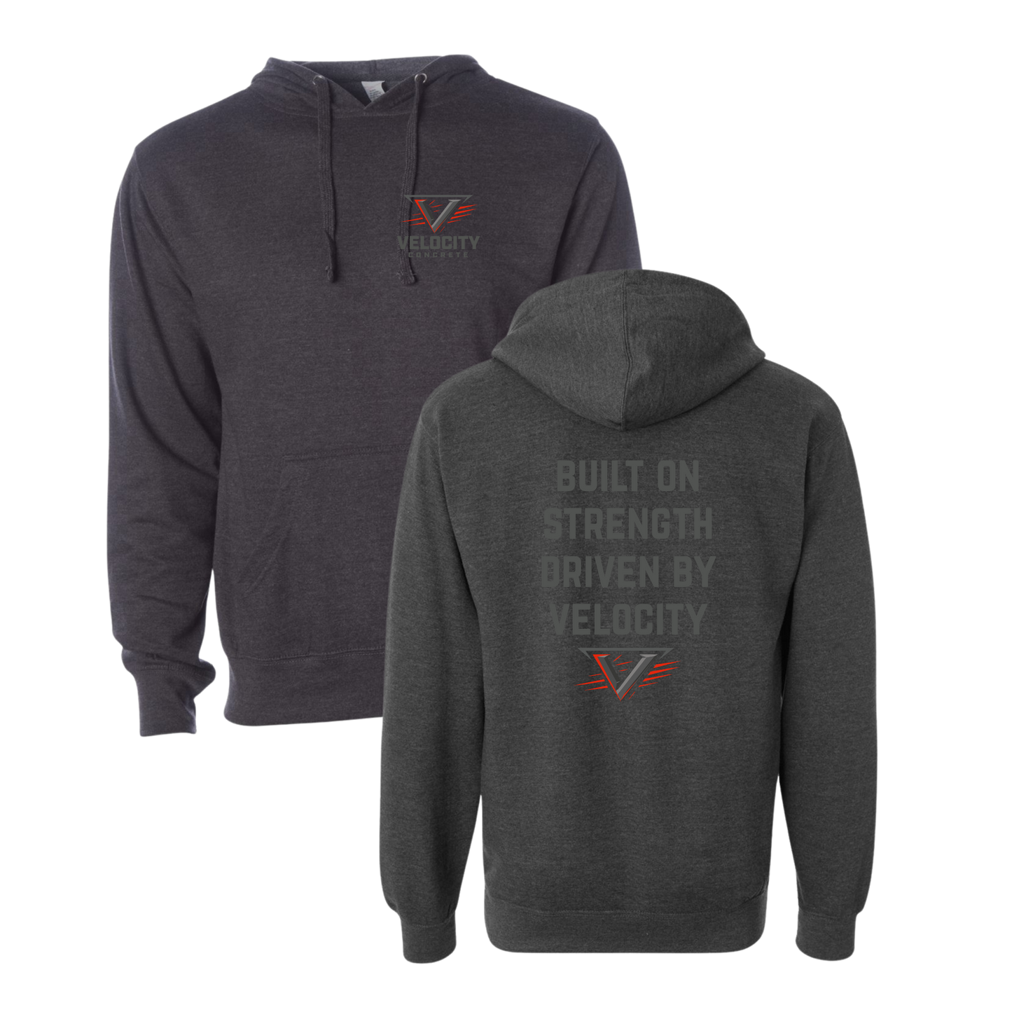 Velocity Concrete Midweight Hoodies