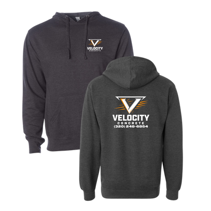 Velocity Concrete Midweight Hoodies