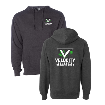 Velocity Concrete Midweight Hoodies