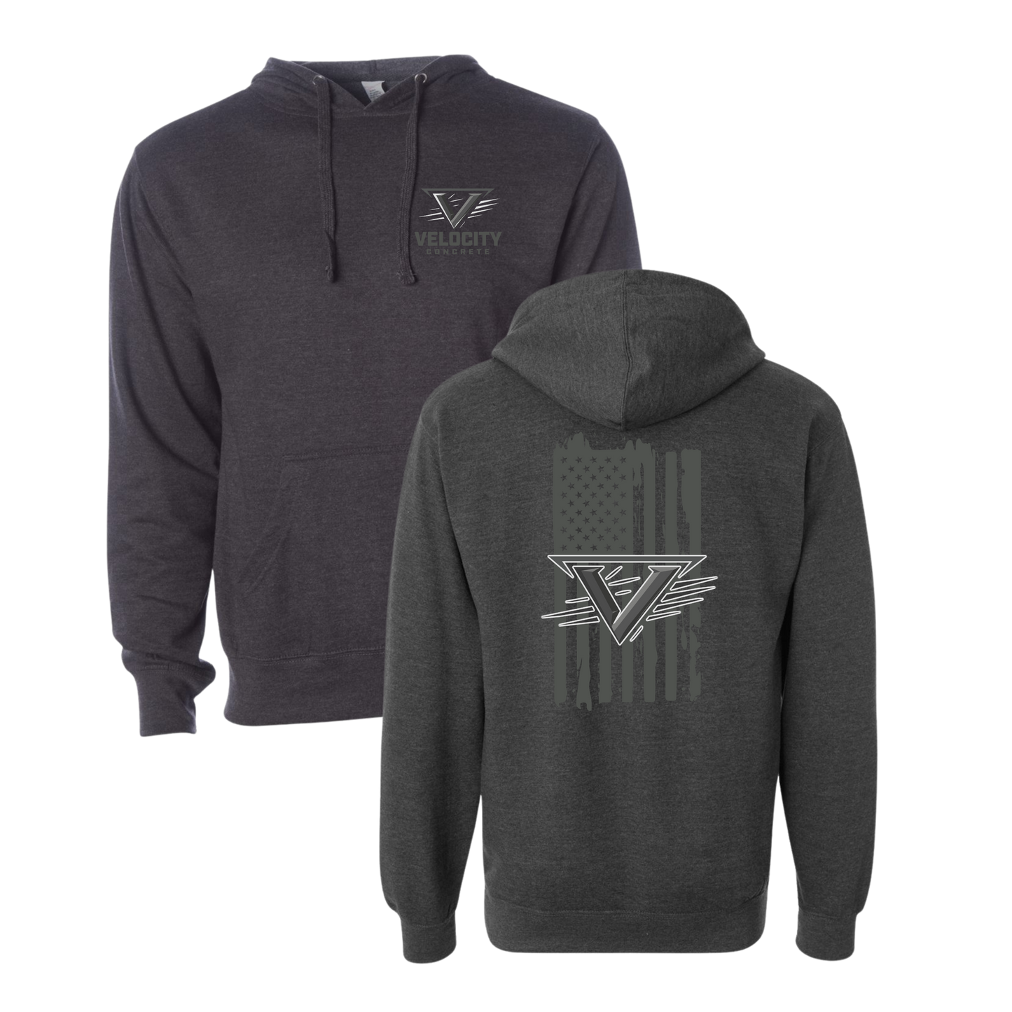 Velocity Concrete Midweight Hoodies