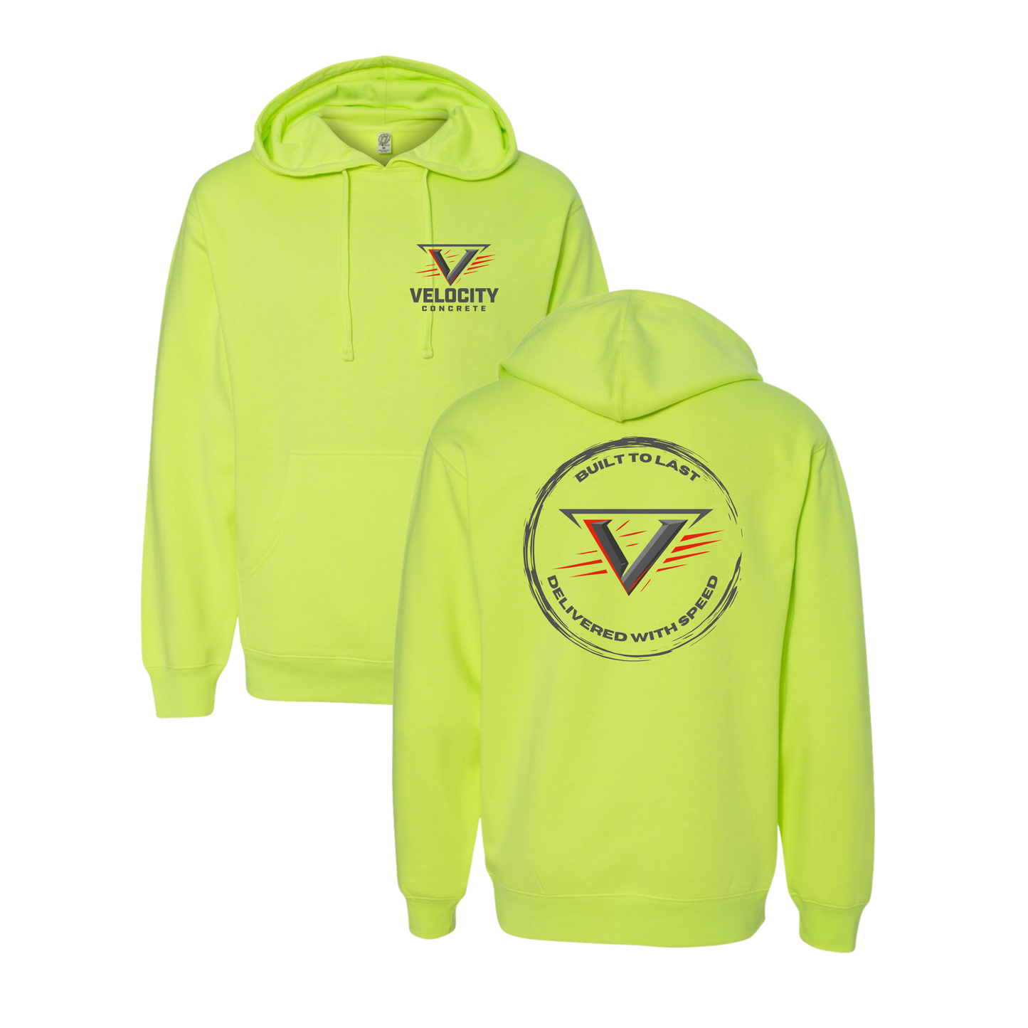 Velocity Concrete Midweight Hoodies