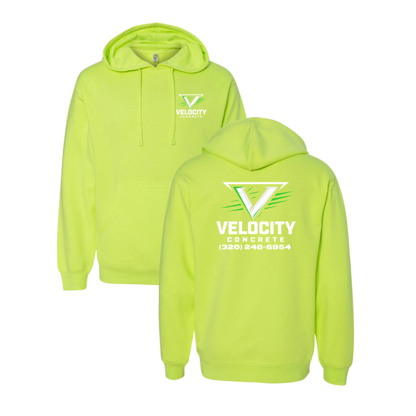 Velocity Concrete Midweight Hoodies
