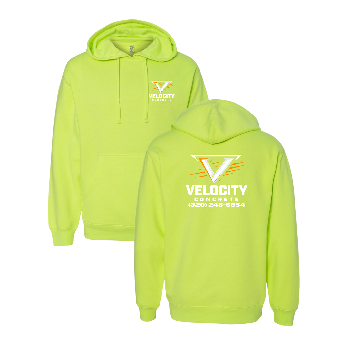 Velocity Concrete Midweight Hoodies