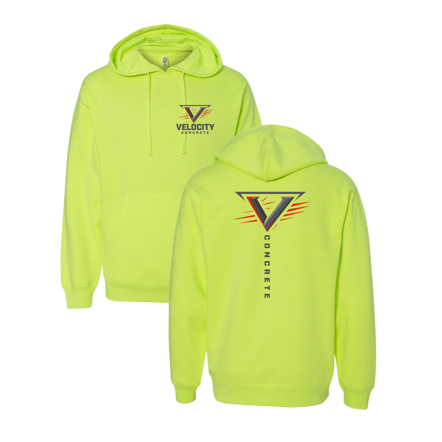 Velocity Concrete Midweight Hoodies