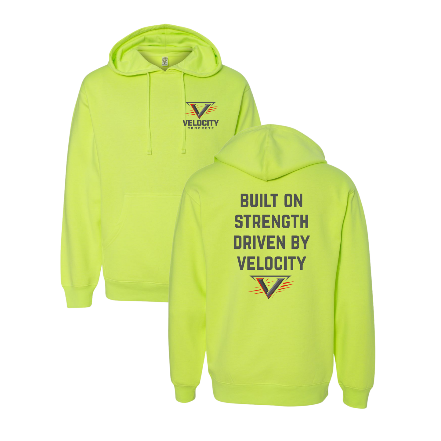 Velocity Concrete Midweight Hoodies