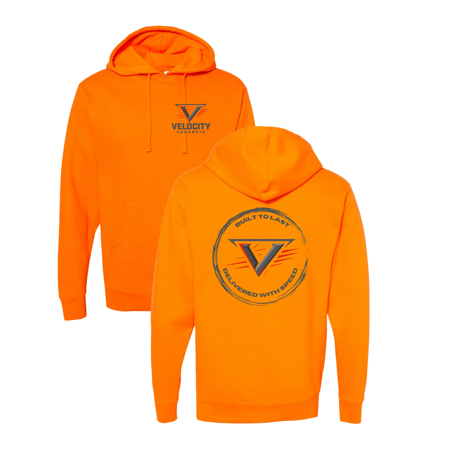 Velocity Concrete Midweight Hoodies