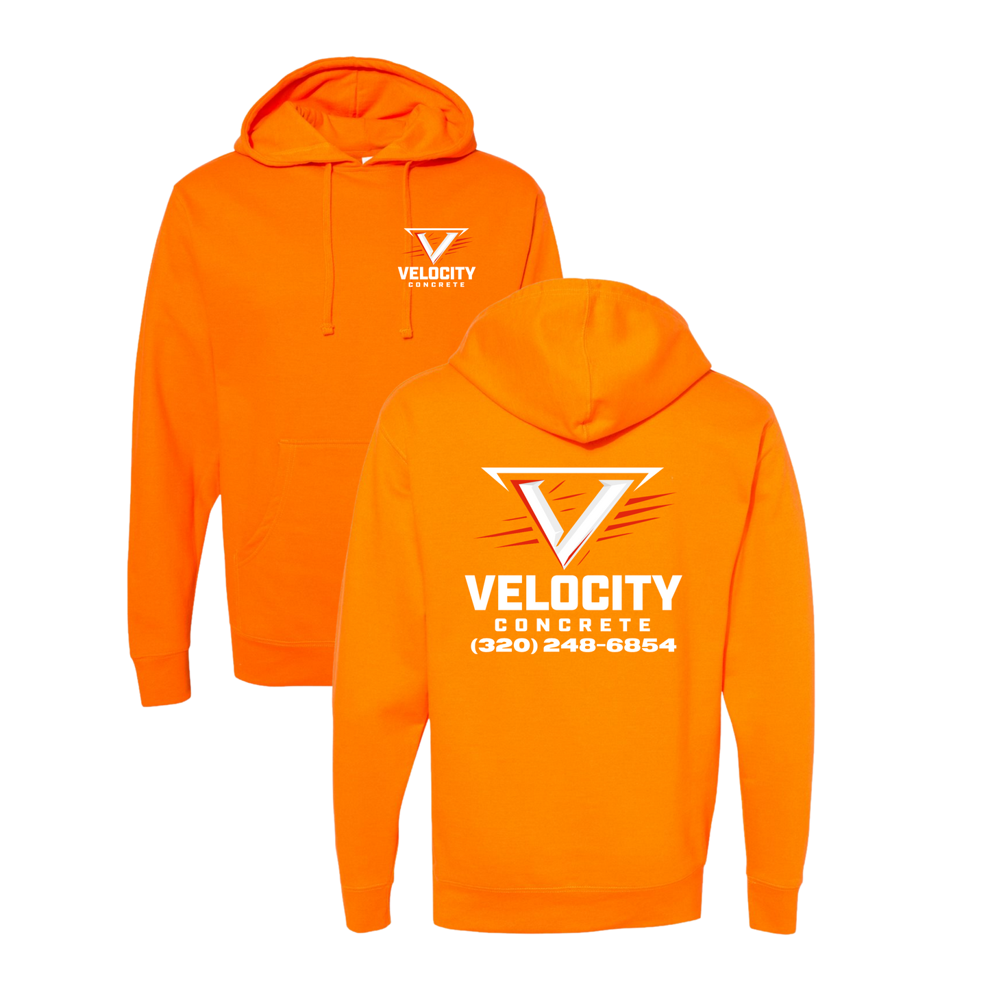 Velocity Concrete Midweight Hoodies