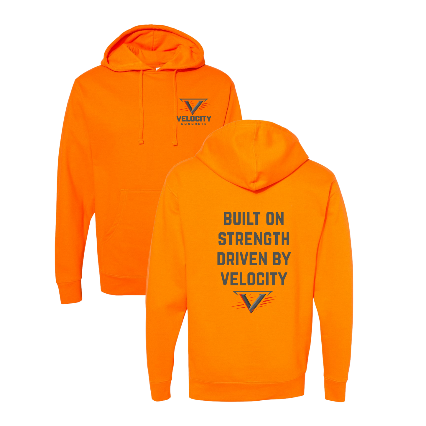 Velocity Concrete Midweight Hoodies