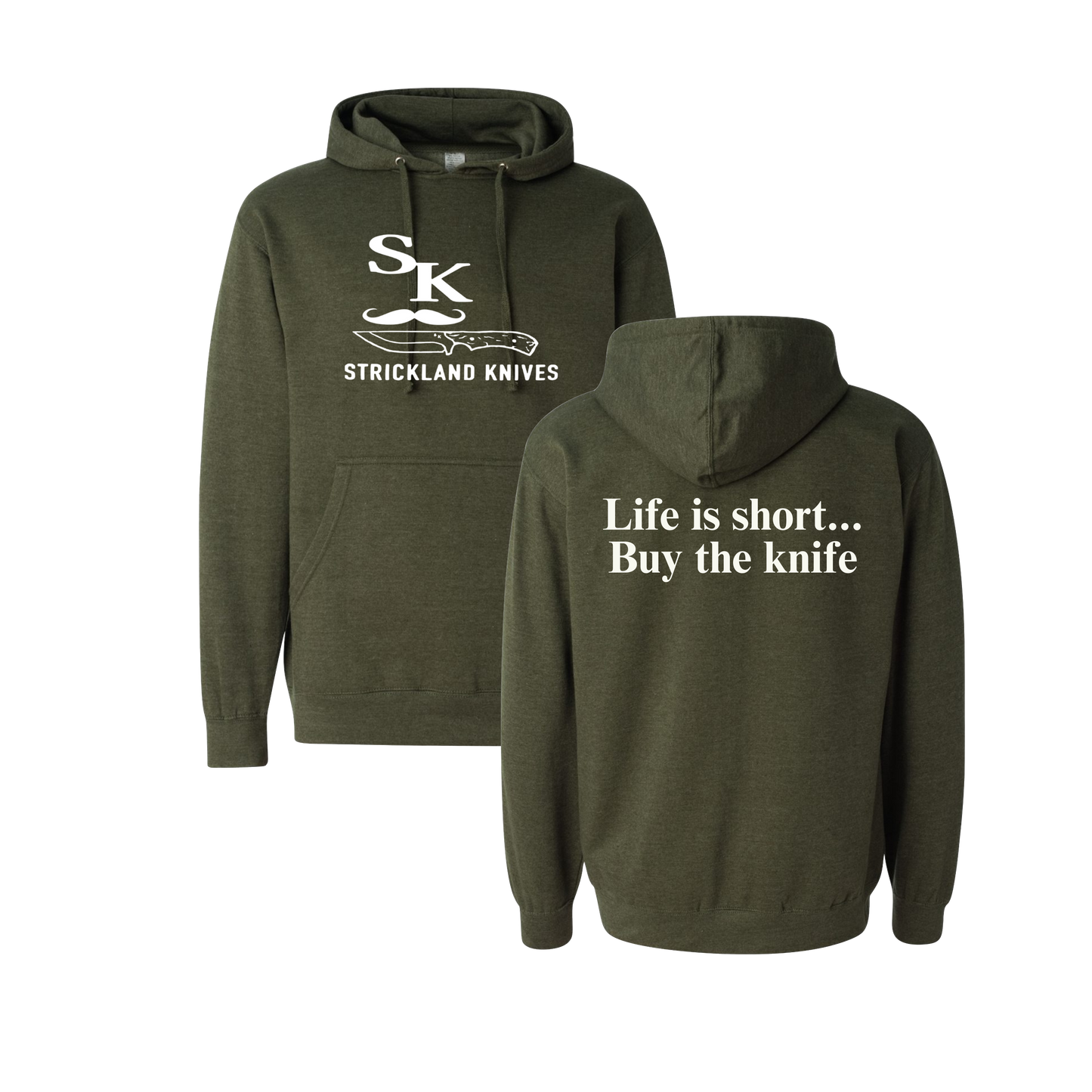 SK Custom Knives Quote Hoodie