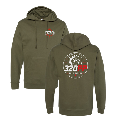 320 Pred Watching Eye Graphic Hoodie