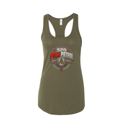 320 Pred Red Shield Graphic Tank