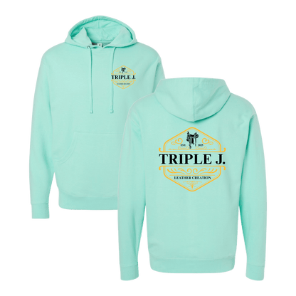 Triple J Leather Creation Main Graphic Hoodie