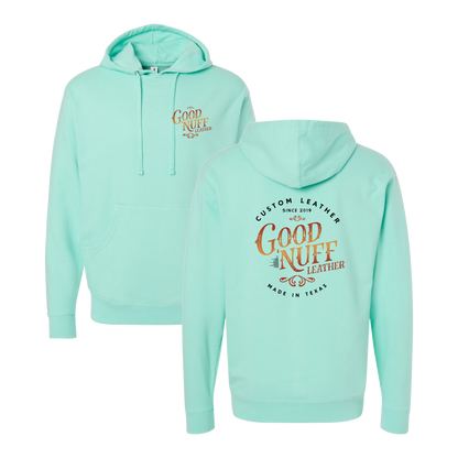 Good Nuff Leather Graphic Hoodie