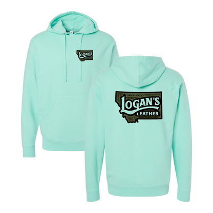 Logan's Leather Graphic Hoodie