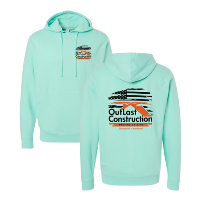 Outlast Construction Flag Graphic Hoodie