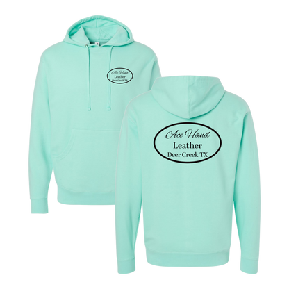 Ace Hand Leather Graphic Hoodie