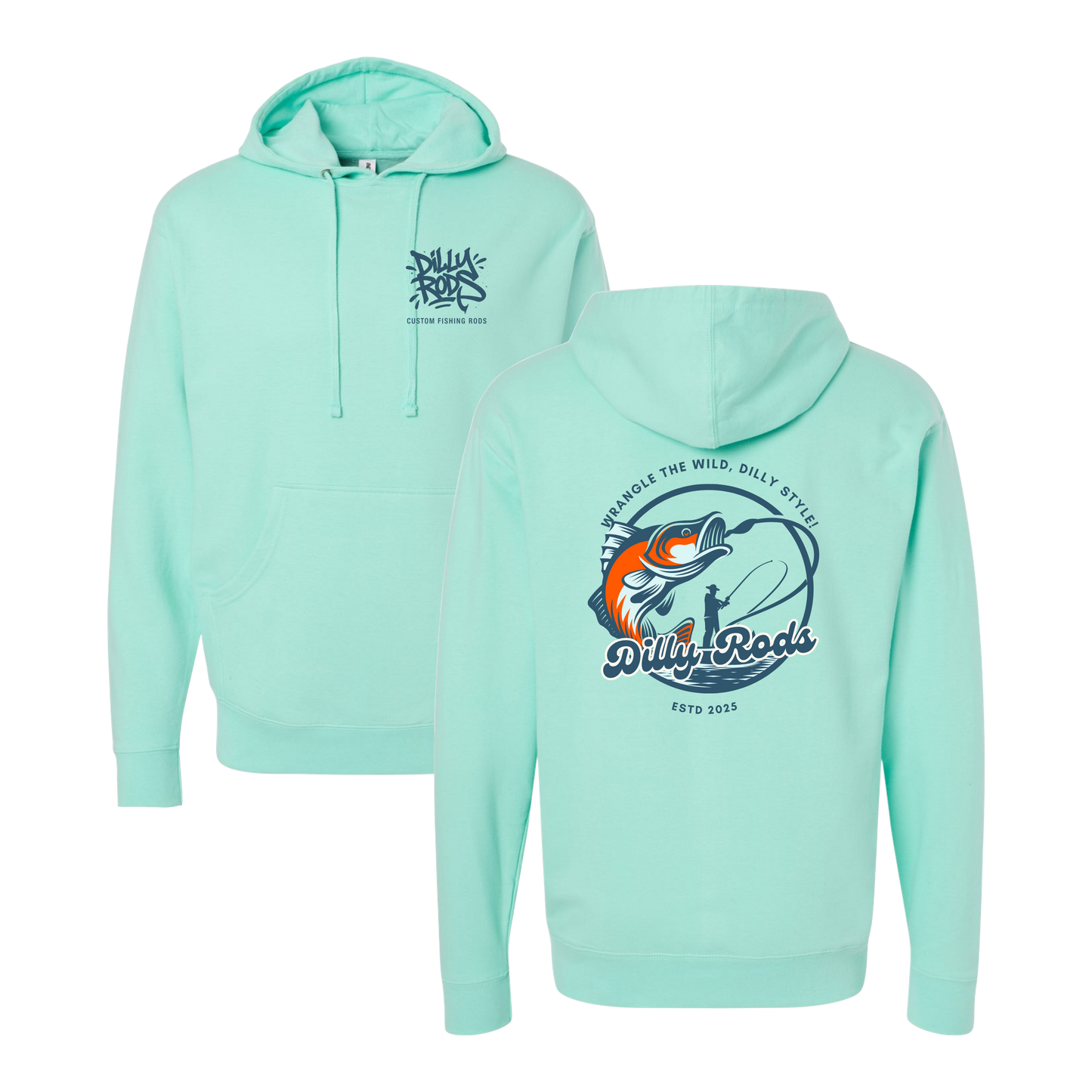 Dilly Rods Peace Main Graphic Hoodie