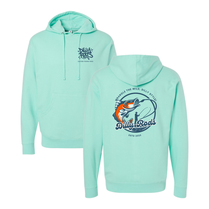 Dilly Rods Peace Main Graphic Hoodie