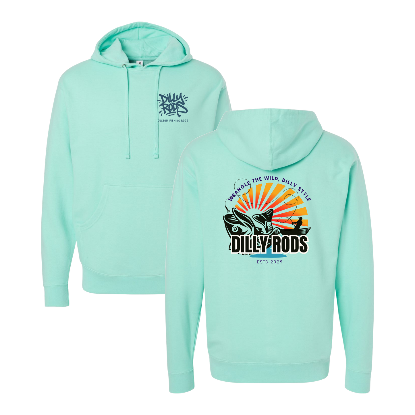 Dilly Rods Peace Alt Graphic Hoodie