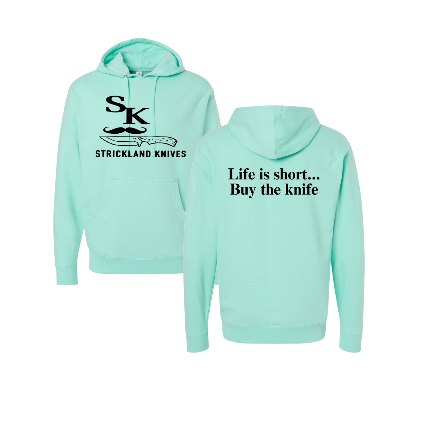 SK Custom Knives Quote Hoodie