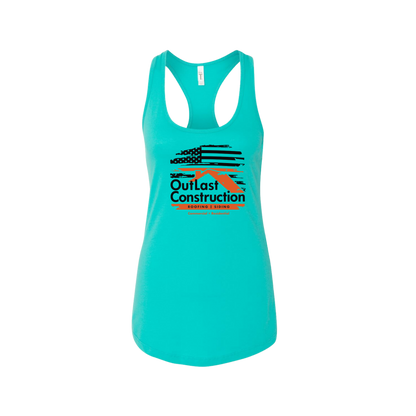 Outlast Construction Flag Graphic Tank