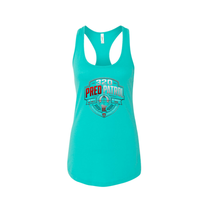 320 Pred Red Shield Graphic Tank