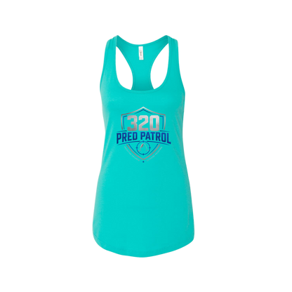 320 Pred Blue Shield Graphic Tank