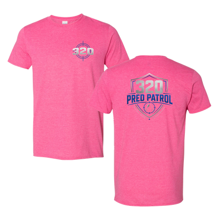 320 Pred Blue Shield Graphic Tshirt