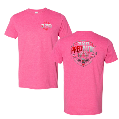 320 Pred Red Shield Graphic Tshirt