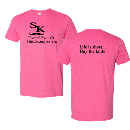 SK Custom Knives Quote Tshirt