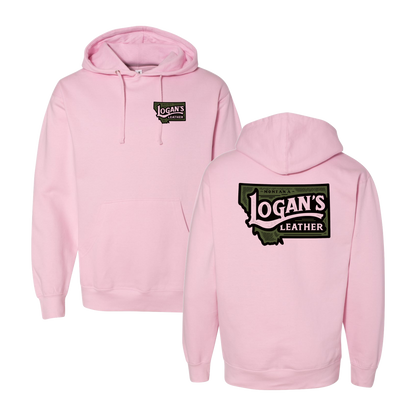 Logan's Leather Graphic Hoodie