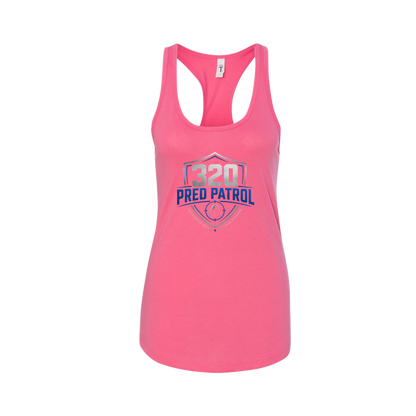 320 Pred Blue Shield Graphic Tank