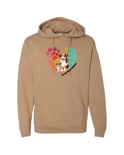 Heart Love Logo Hoodie