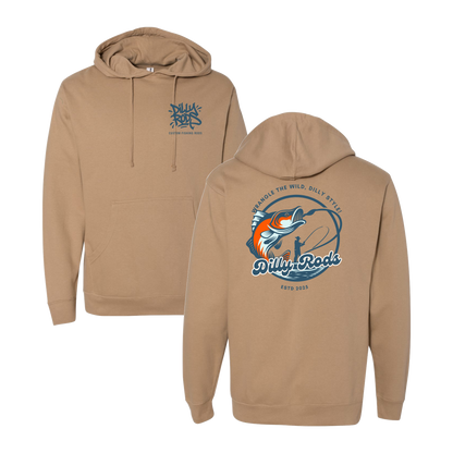Dilly Rods Peace Main Graphic Hoodie