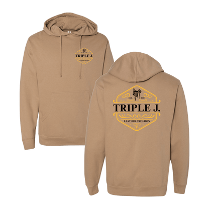 Triple J Leather Creation Main Graphic Hoodie